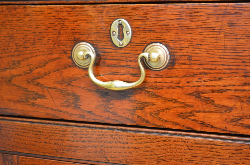 Superb George III Oak Cupboard Dresser Base with fabulous colour and proportions View XI