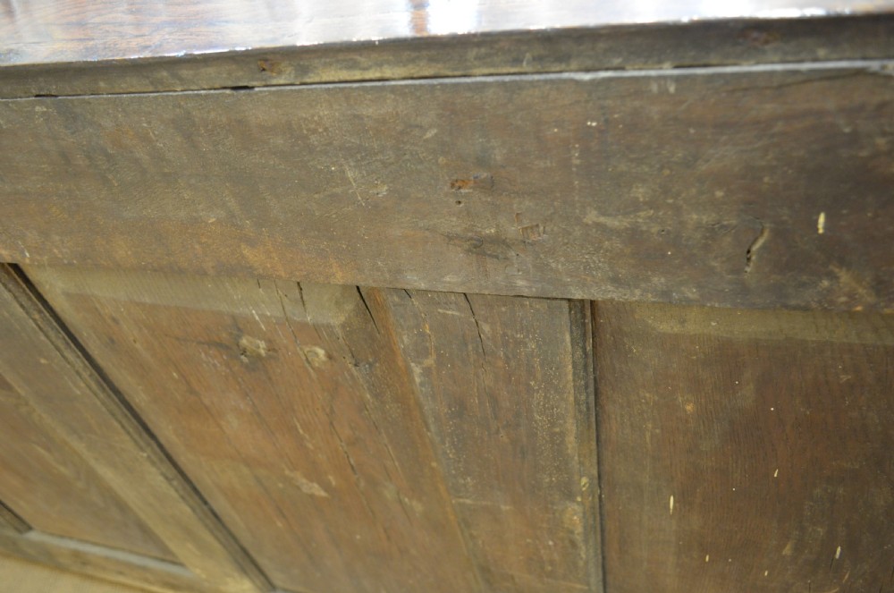 A Superb Quality Georgian Oak Cupboard Base Dresser or Sideboard. View XVI