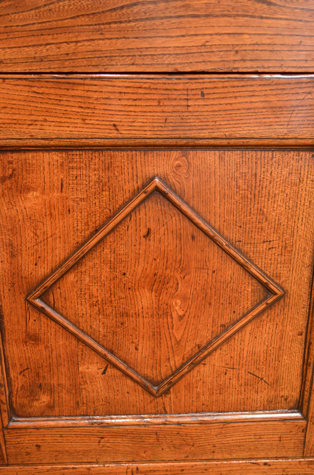 A Rare Georgian Elm Cupboard Dresser  Base.. View XII