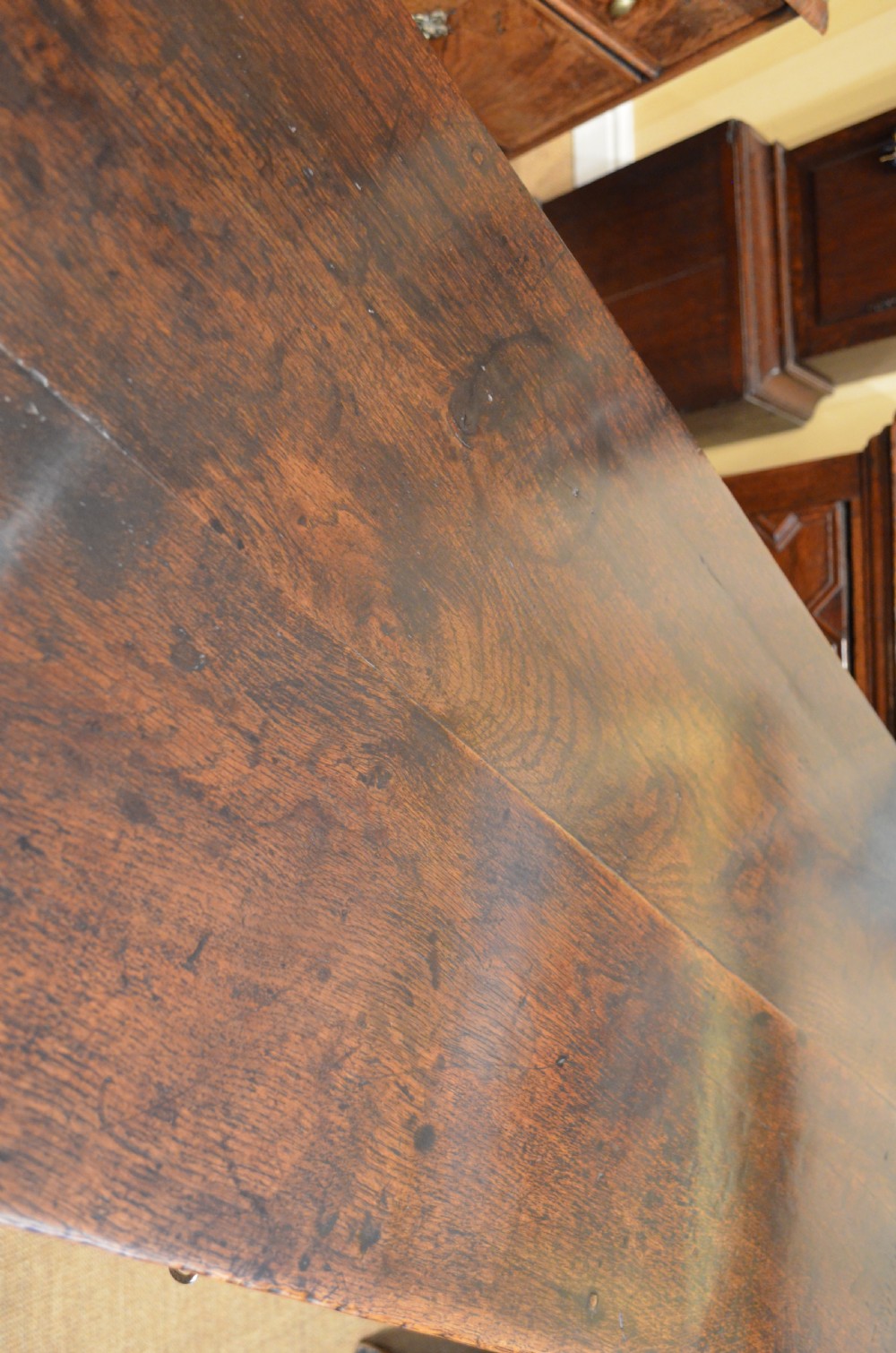 SOLD to a New Client. Georgian Oak Cupboard Dresser Base. View XXIV