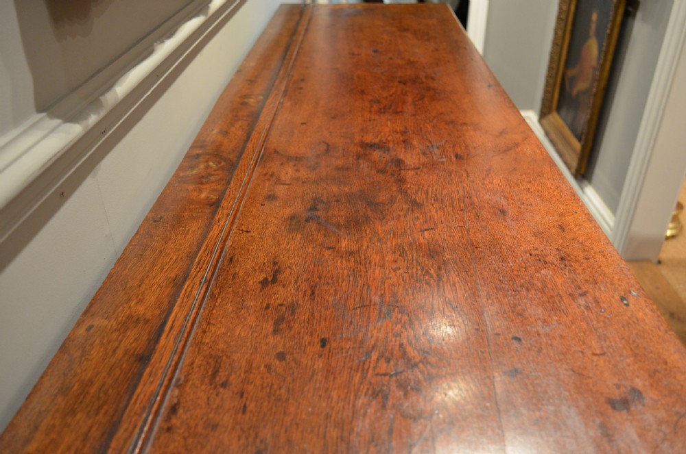 Early 19th Century Oak Cupboard Dresser Base.  View XVIII