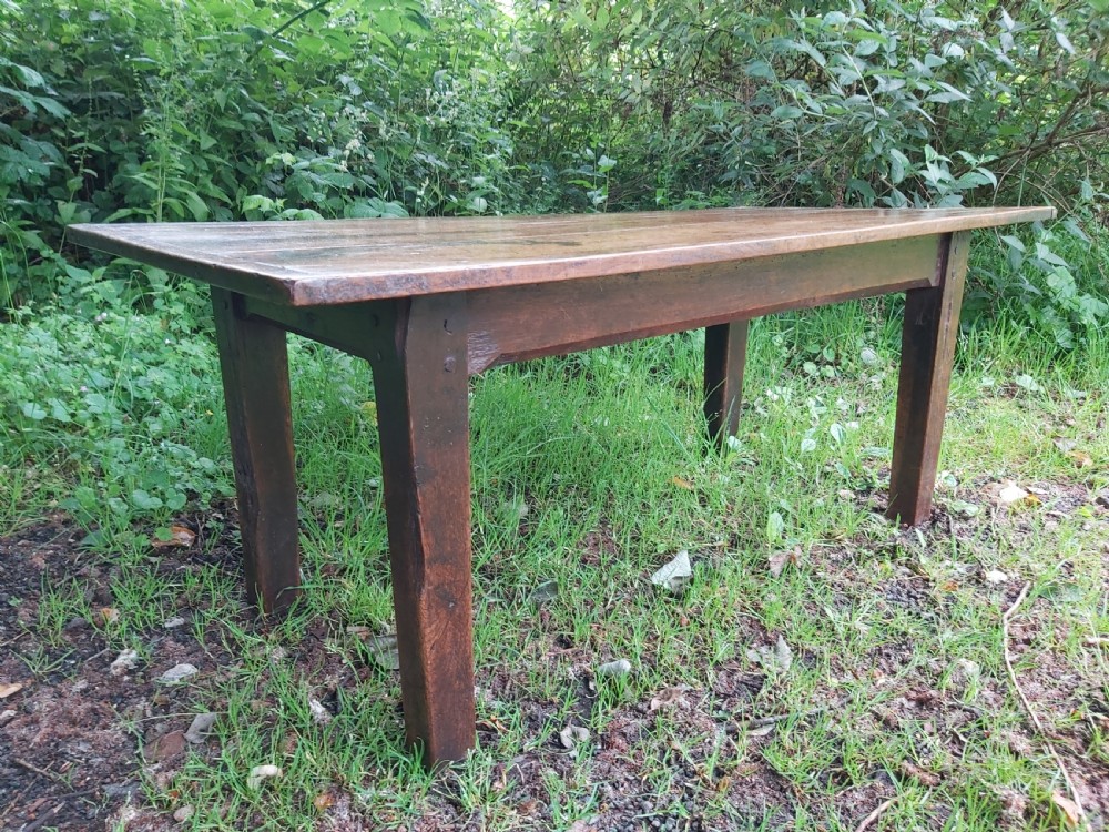 Fabulous Georgian Oak planked top Coffee Table View V