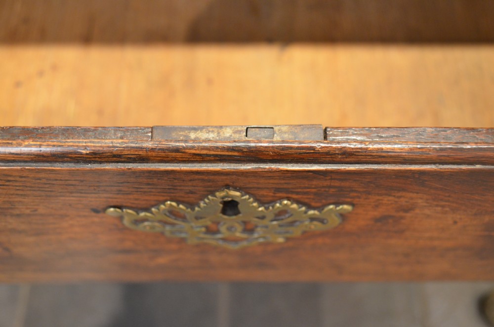 Georgian Oak Pad Foot Dresser base. View X