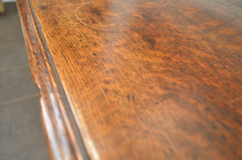 Georgian Oak Pad Foot Dresser base. View XIX