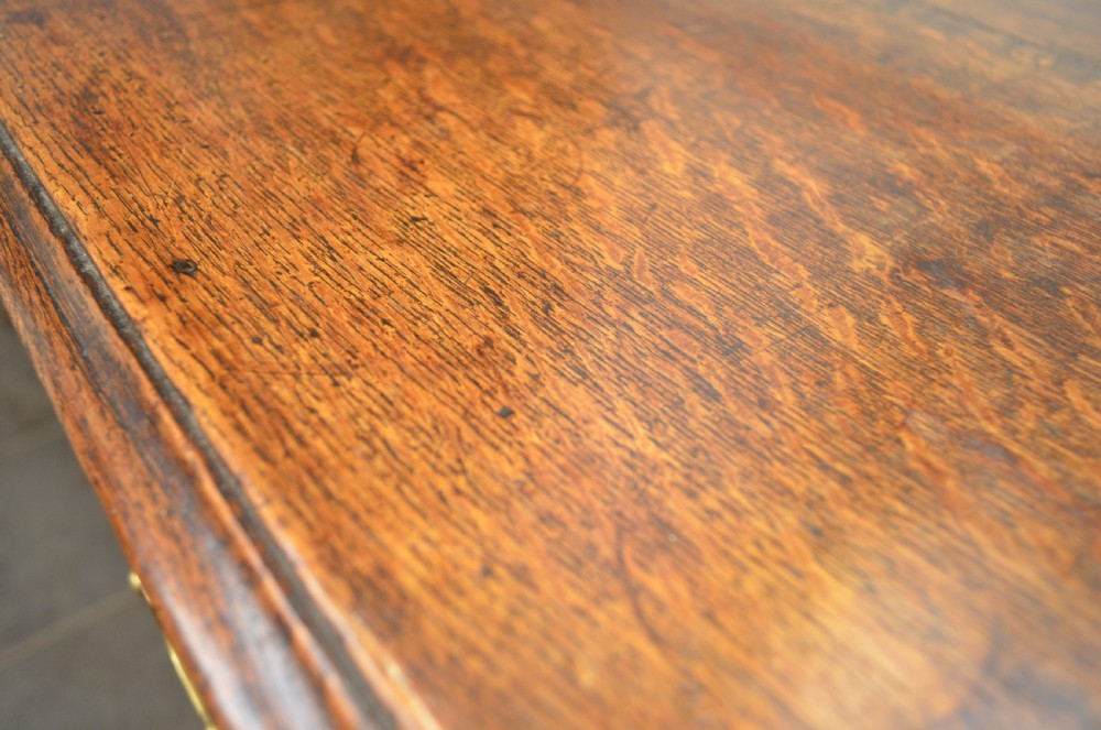 Georgian Oak Pad Foot Dresser base. View XX
