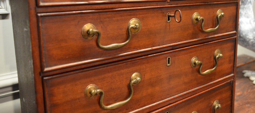 Georgian Miniature Mahogany Chest of Drawers View III