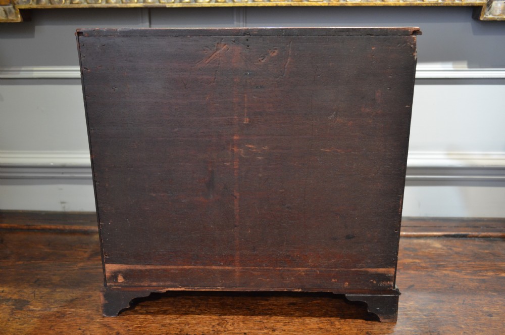 Georgian Miniature Mahogany Chest of Drawers View XIV
