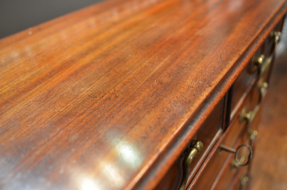 Georgian Miniature Mahogany Chest of Drawers View XVII
