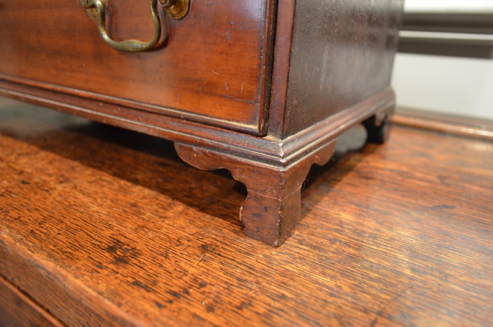 Georgian Miniature Mahogany Chest of Drawers View XIX