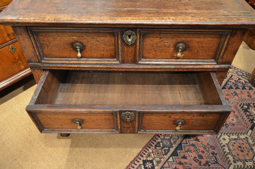 Late 17th Century Oak Chest of drawers View XV