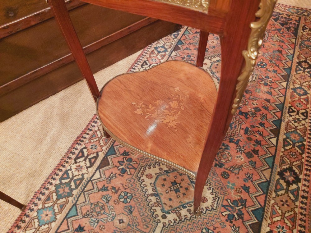 Heart Shaped Vitrine Bijouterie Display Table. View IV