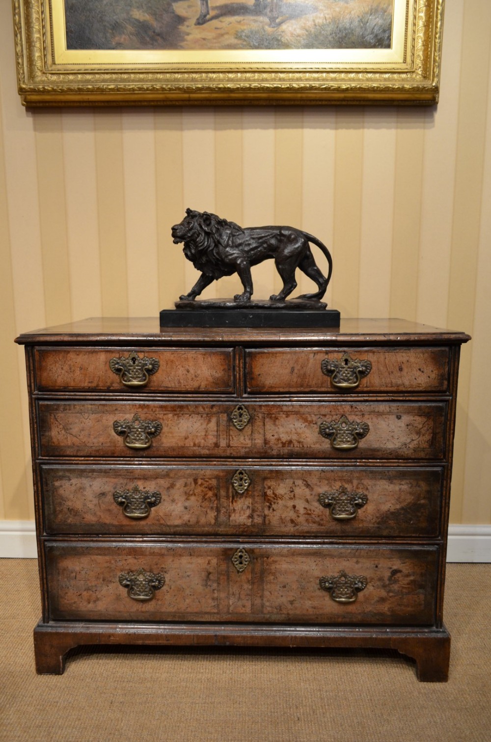 Early 18th Century Walnut Chest of Drawers
