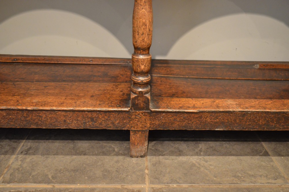 Beautiful Small Oak Pot Board Dresser  View IV