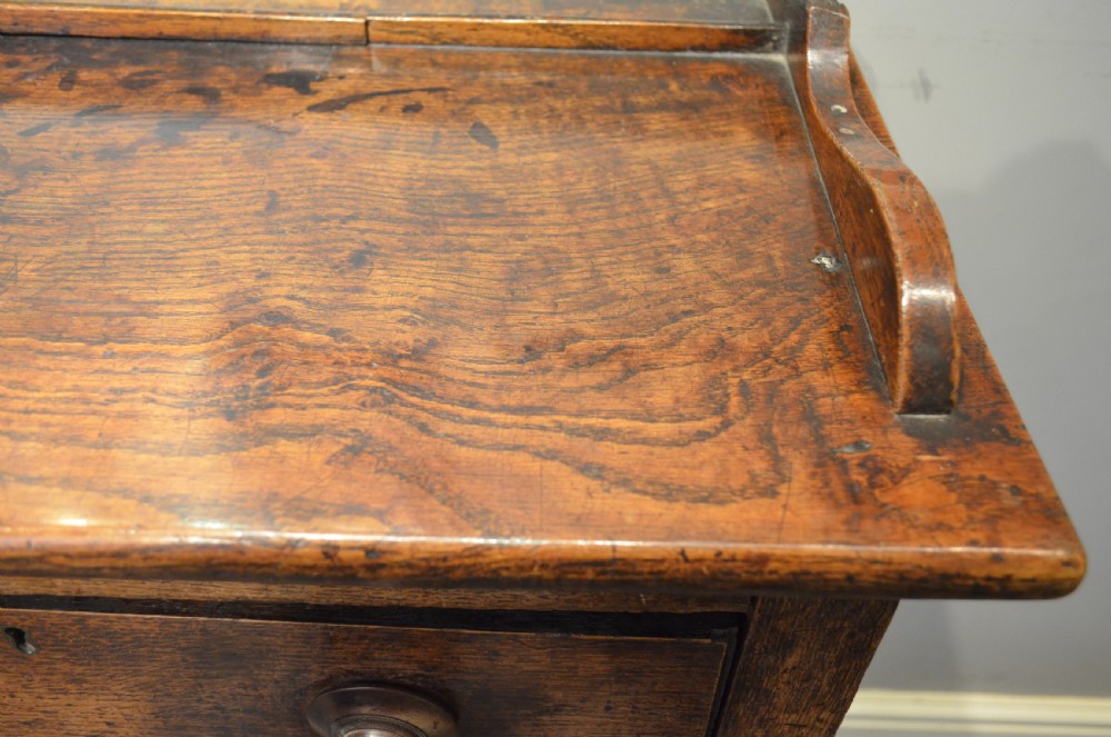 Beautiful Small Oak Pot Board Dresser  View VII
