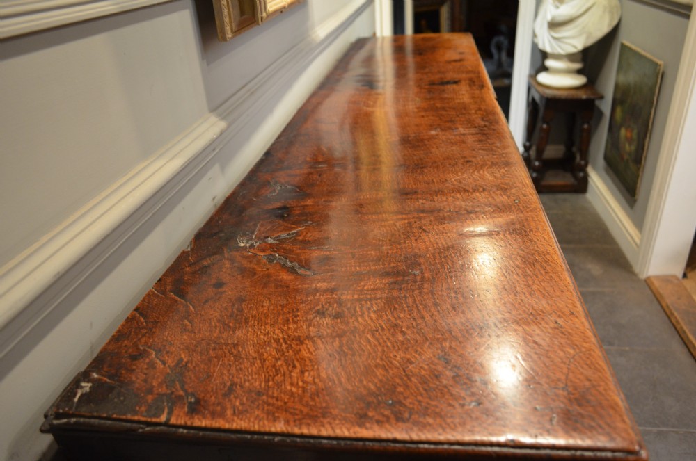 Early 18th Century Oak Padfoot Dresser Base View XVI