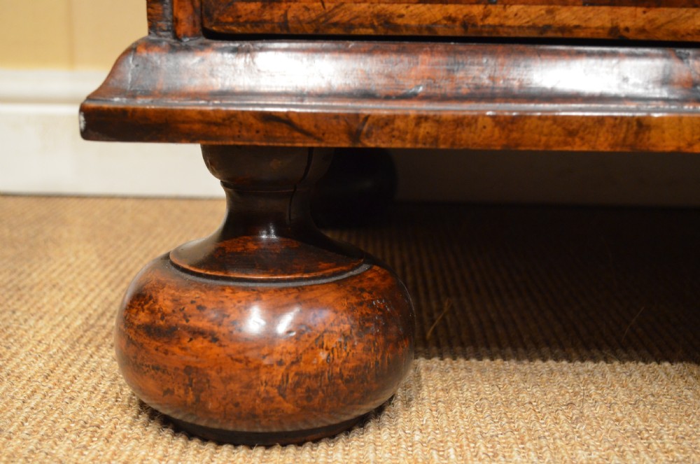 A Fine 18th Century Walnut Veneered Chest of Drawers View IX