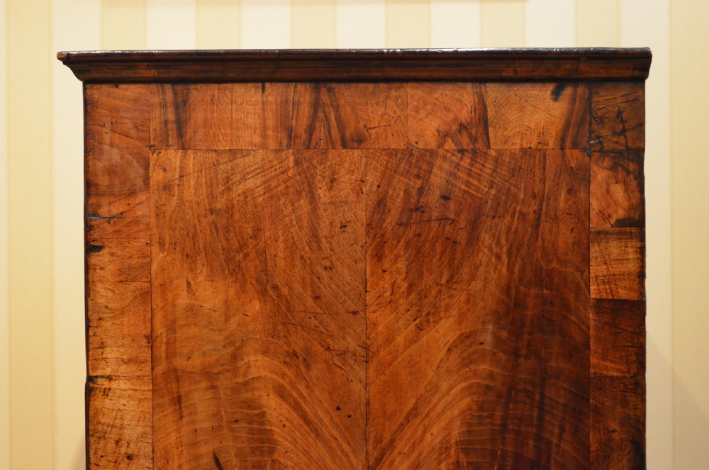 A Fine 18th Century Walnut Veneered Chest of Drawers View XXIII