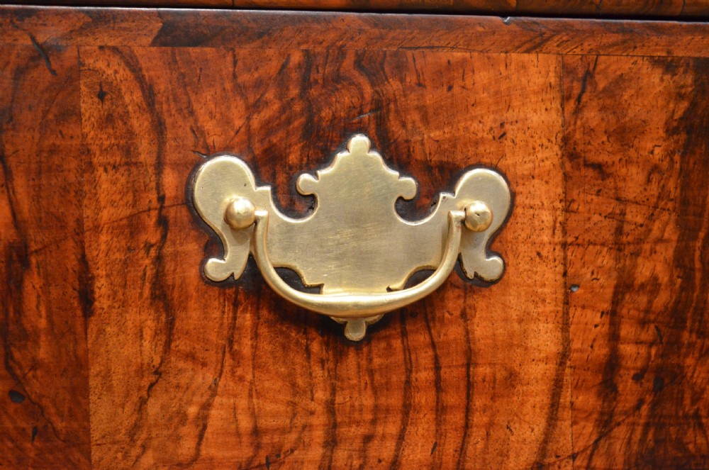 A Fine 18th Century Walnut Veneered Chest of Drawers View XXVI