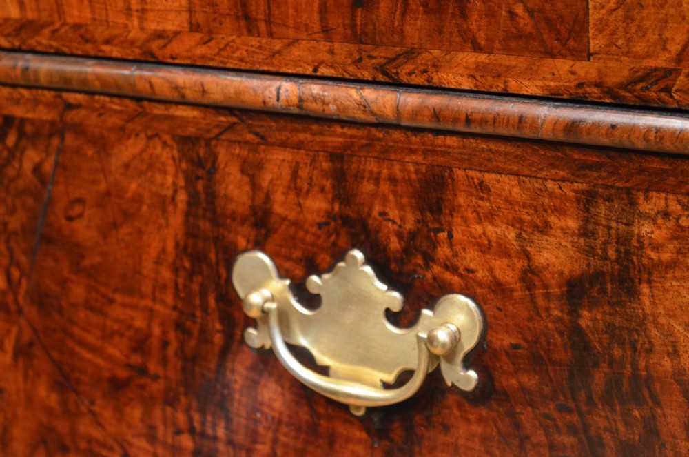 A Fine 18th Century Walnut Veneered Chest of Drawers View XXIX