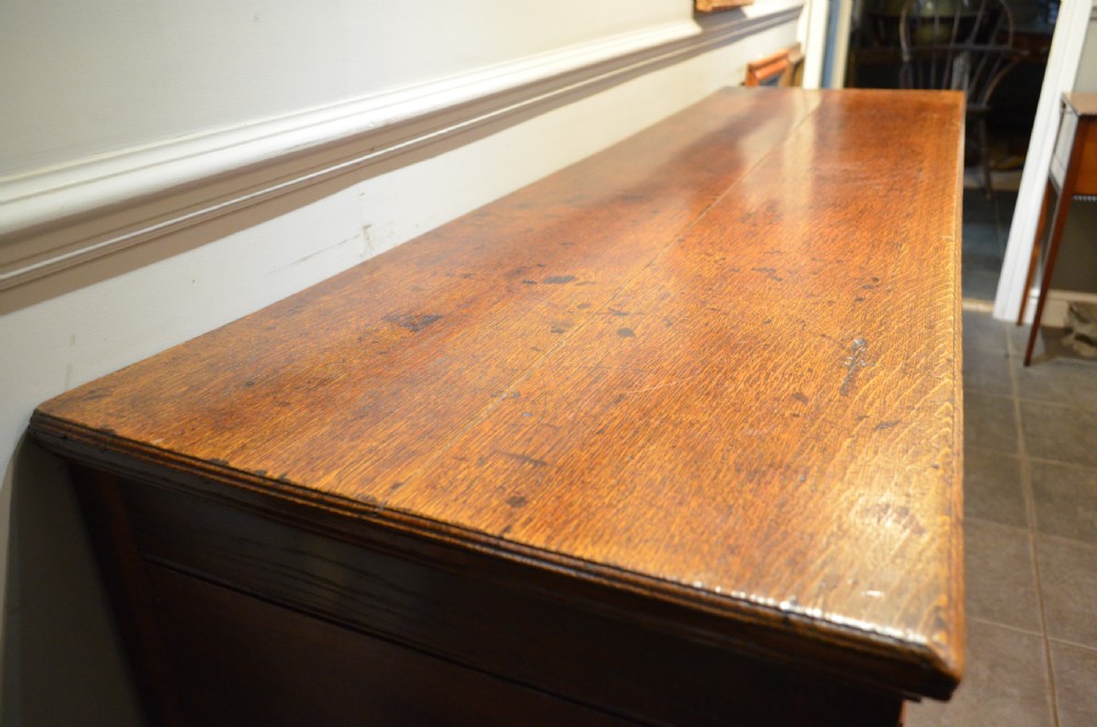 A Beautiful Georgian Oak Dresser Base. View VII
