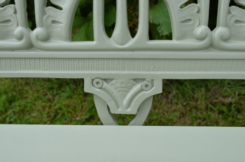 Coalbrookdale Garden Bench Designed By Christopher Dresser View XIX
