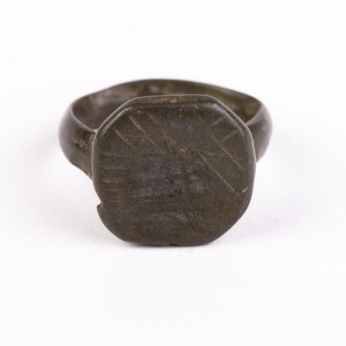 Ancient Medieval Bronze Ring 
