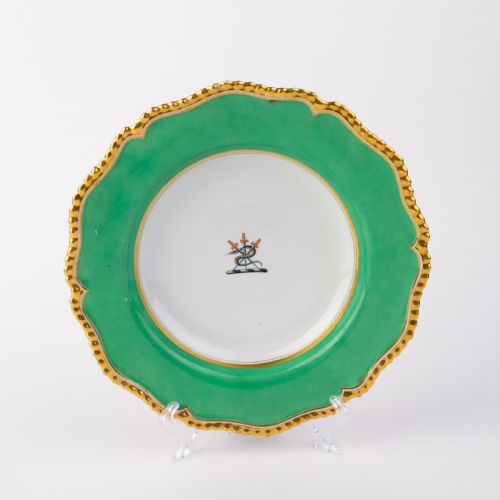 Flight Barr & Barr Fine Porcelain Crested Plate