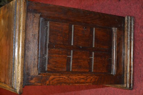 fig 1. 18th Century Fruitwood and Oak Small Cupboard,c1720