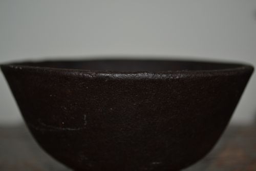 fig 1. Rare Chinese Ming Dynasty Iron Bowl and Vase, Believed to be 15th Century (Ming 1368-1644).