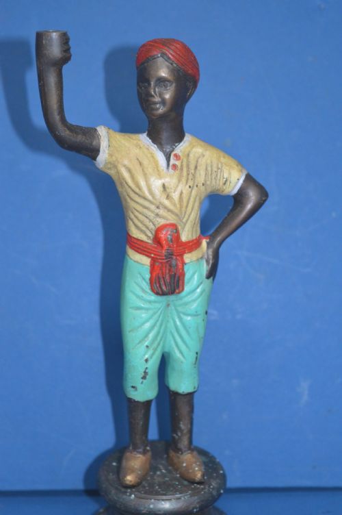 Early 20th Century Cold Painted Bronze Statue, C1910