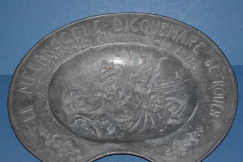 LARGE 23KG 19TH CENTURY FRENCH BARBERS BLEEDING BOWLC1880 - ADDITIONAL PHOTO 1