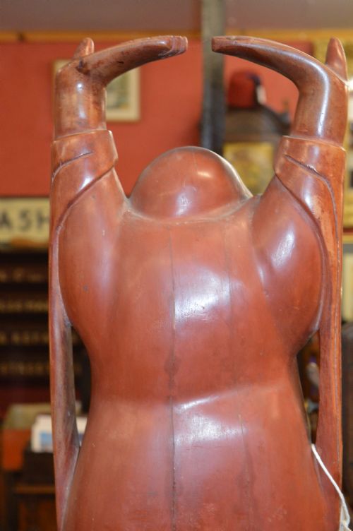 LARGE 19TH CENTURY SRI LANKAN BUDDHA C 1890 - ADDITIONAL PHOTO 8