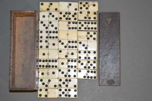 Napoleonic Era Prisoner of War Domino Set, C 1810