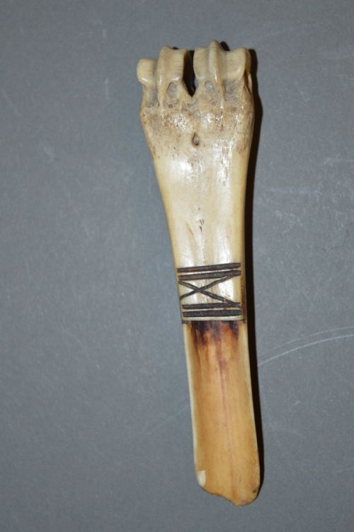 Napoleonic Prisoner of War Bone Spoon, C 1810