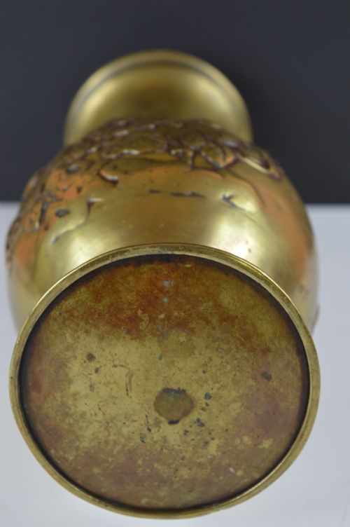 LARGE CHINESE BRONZE VASE C1890 - ADDITIONAL PHOTO 7