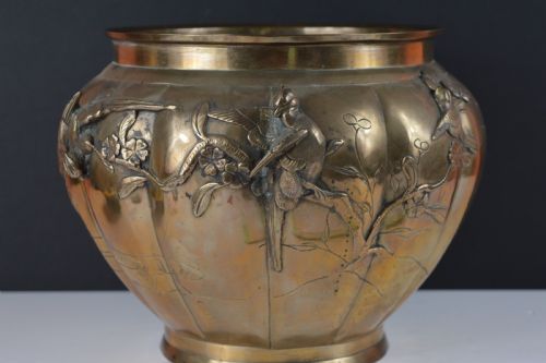 VERY LARGE 25KG CHINESE BRONZE BOWL C1840 - ADDITIONAL PHOTO 2