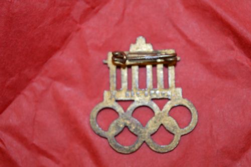 RARE 1936 OLYMPIC GAMES VISITOR BADGE - ADDITIONAL PHOTO 6