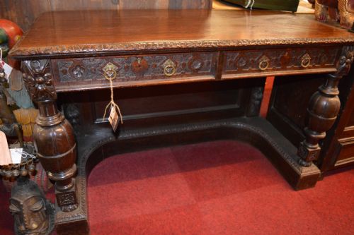 Edwards and Roberts Gothic Revival Desk/table, C1820