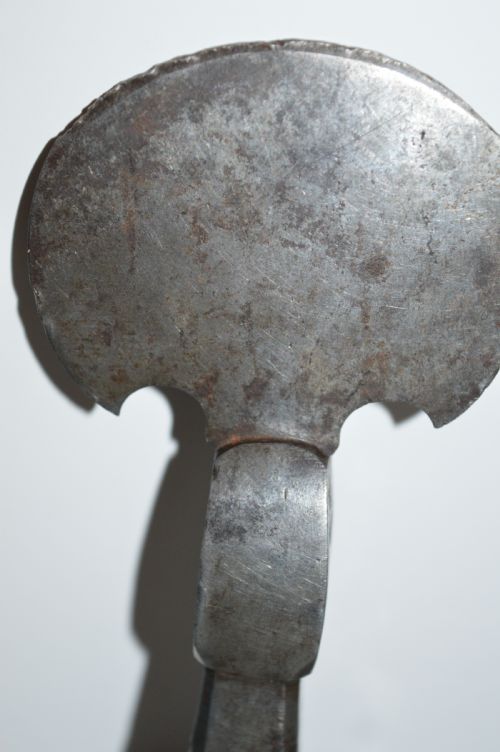 MID 18TH CENTURY EUROPEAN AXE HEAD C1750 - ADDITIONAL PHOTO 8