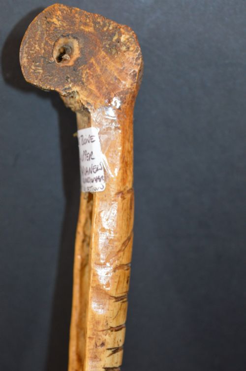 TRIBAL SEPIK RIVER CASSOWARY BONE DAGGERC1890 - ADDITIONAL PHOTO 9