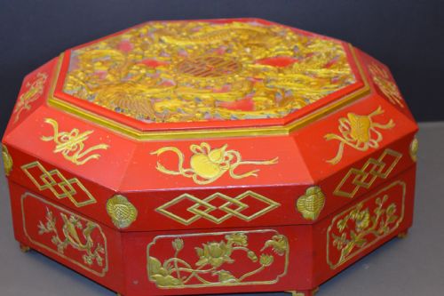 LARGE 34KG CHINESE WEDDING BOXC1890 - ADDITIONAL PHOTO 3