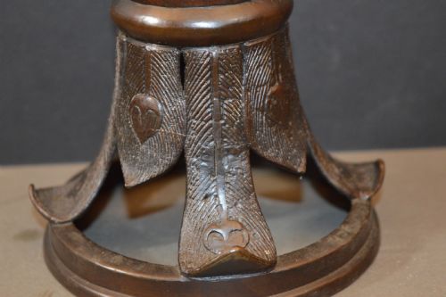 LARGE 32CM CHINESE BRONZE CENSERC1920 - ADDITIONAL PHOTO 3