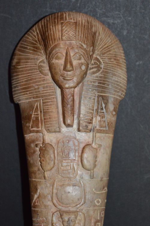 EGYPTIAN GRAND TOUR STONE SARCOPHAGUSC1880 - ADDITIONAL PHOTO 1