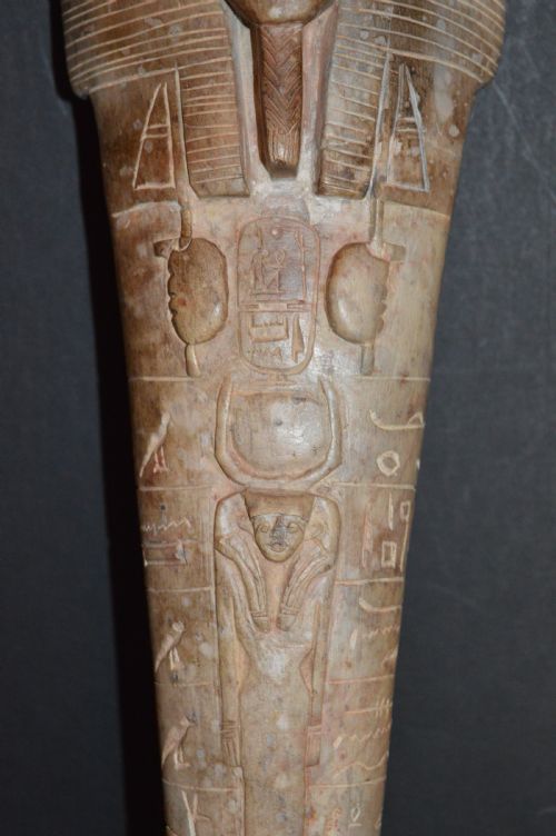 EGYPTIAN GRAND TOUR STONE SARCOPHAGUSC1880 - ADDITIONAL PHOTO 2