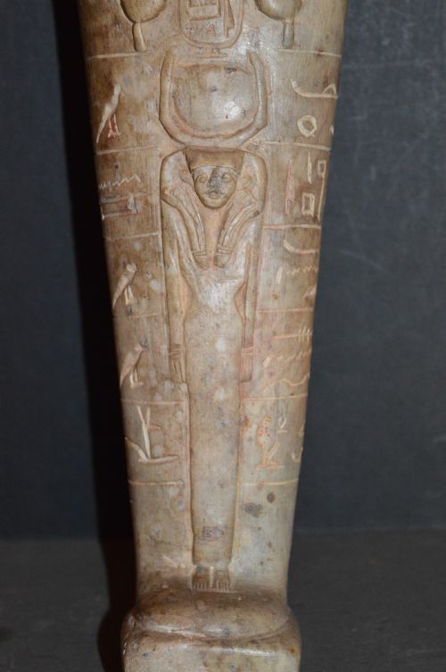 EGYPTIAN GRAND TOUR STONE SARCOPHAGUSC1880 - ADDITIONAL PHOTO 3