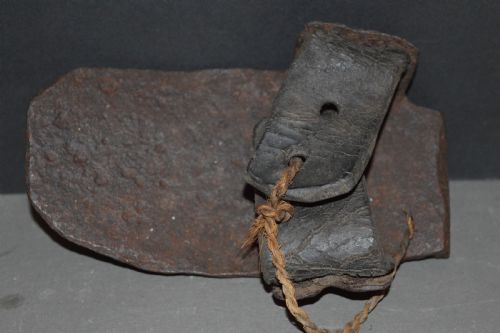 irish iron childs peat cutters overshoec1720 - CATEGORY: ANTIQUE MISCELLANEOUS - DATED 18TH CENTURY