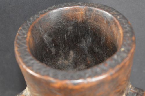 RARE PAPUA NEW GUINEA HANGING BOWLC1820 - ADDITIONAL PHOTO 2