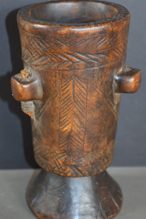 RARE PAPUA NEW GUINEA HANGING BOWLC1820 - ADDITIONAL PHOTO 3