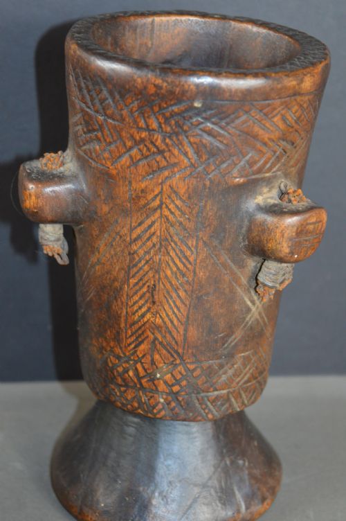 RARE PAPUA NEW GUINEA HANGING BOWLC1820 - ADDITIONAL PHOTO 4