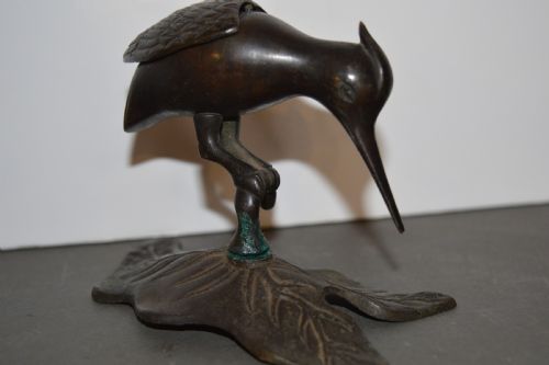 JAPANESE BRONZE BIRD CENSERC1880 - ADDITIONAL PHOTO 2